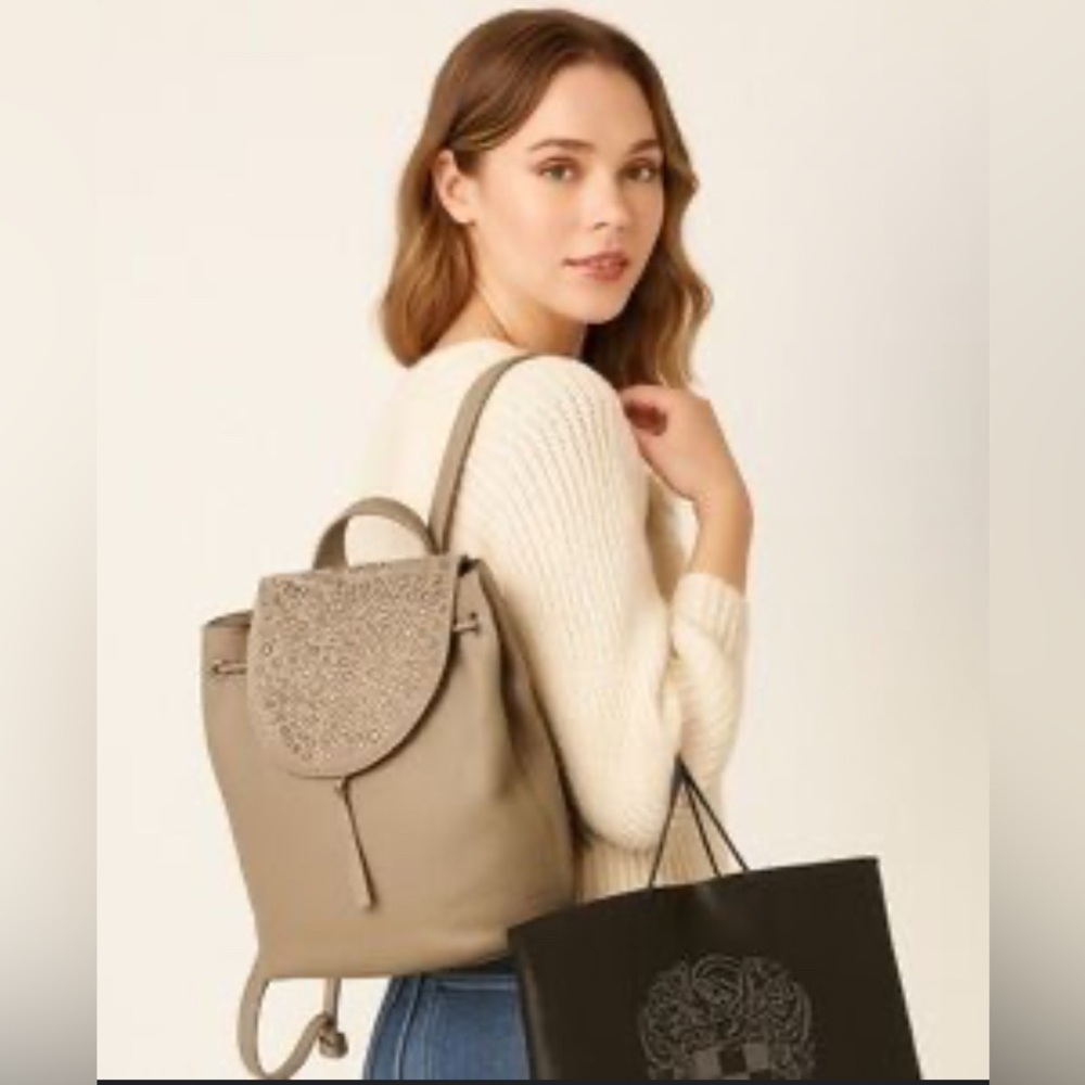 Vince Camuto Bonny Studded Leather Backpack